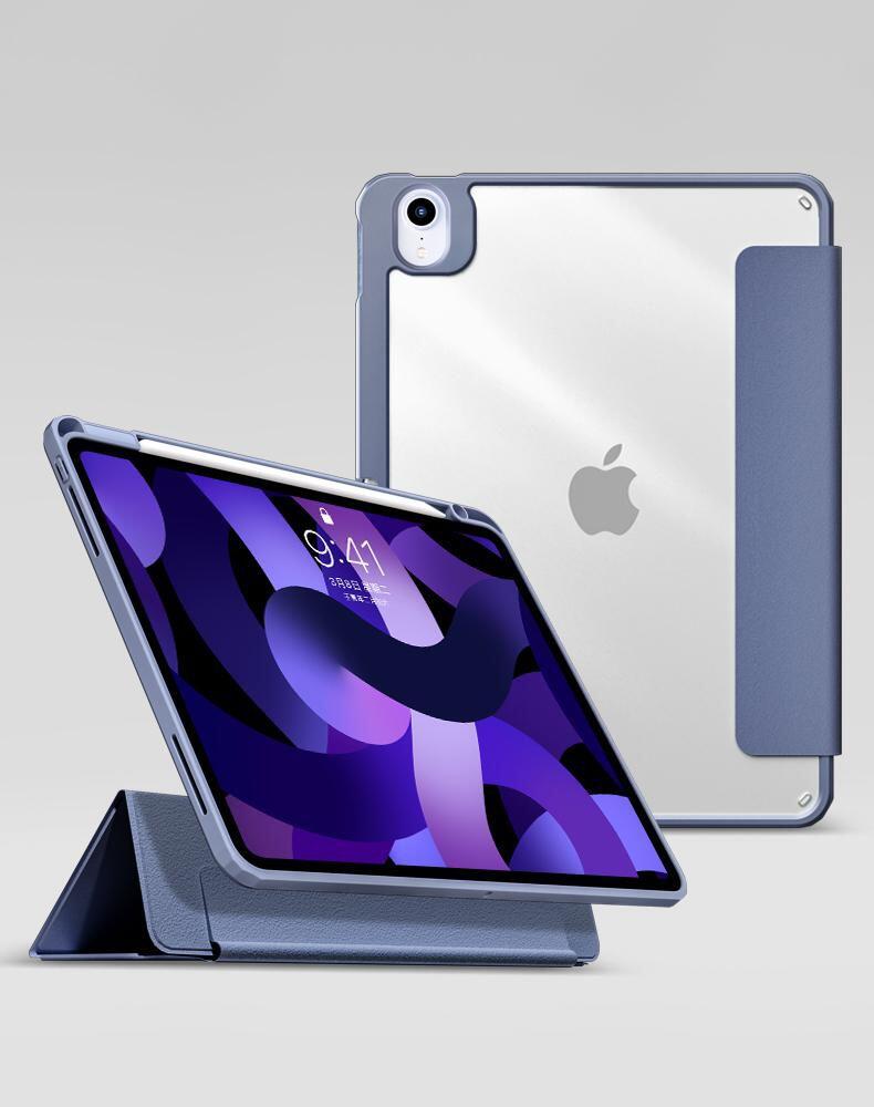 eSTUFF Boston Flip-Hülle für das Apple iPad Air der 4. & 5. Generation, 10.9″ – Lavendel (Bulk)