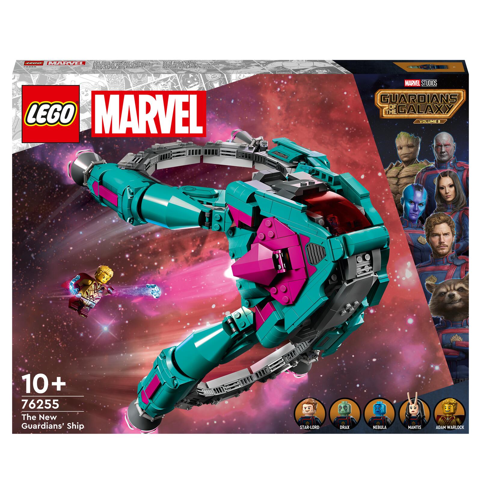 LEGO Marvel Das neue Schiff der Guardians 76255