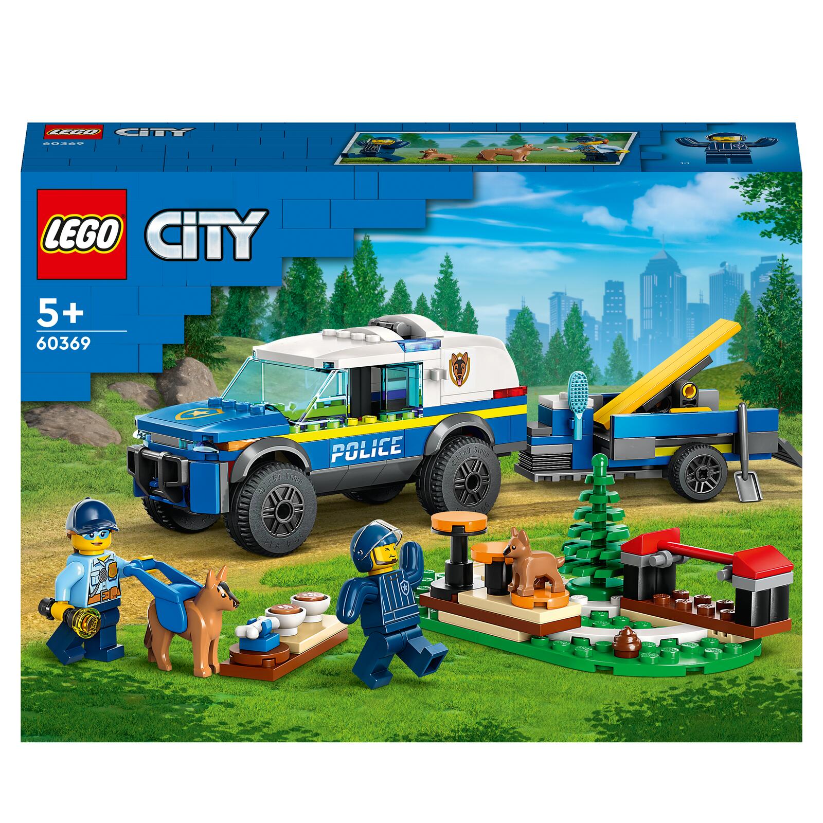 LEGO City Mobiles Polizeihunde-Training 60369