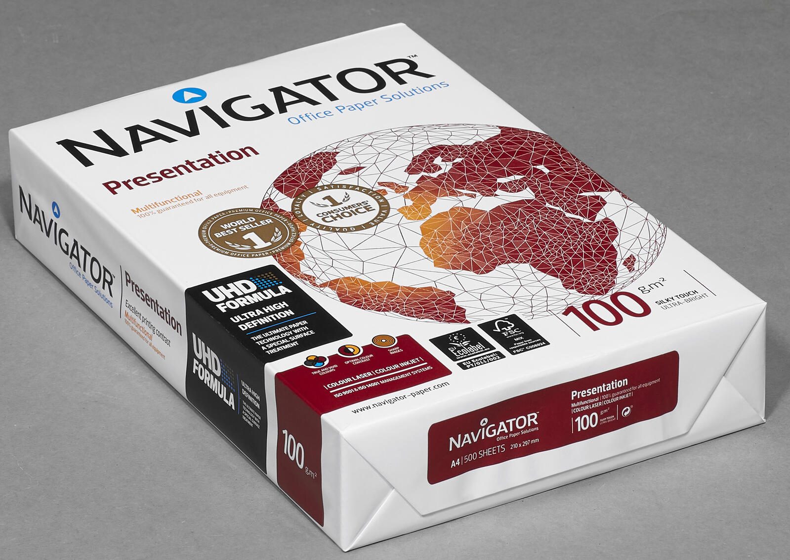 NAVIGATOR Kopierpapier Navigator Presentation A4,100g DIN A4 100 g/m² 500 Blatt