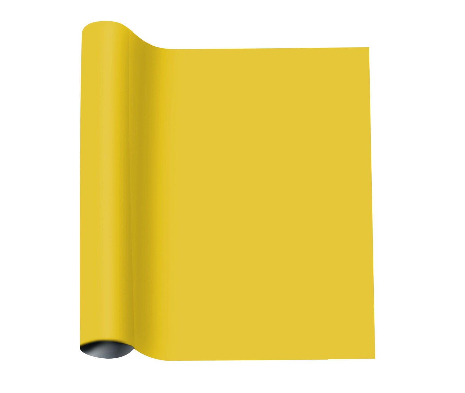 plottiX Wandtattoo-Folie plottix Wandtatto gelb 31.5 cm x 1 m gelb