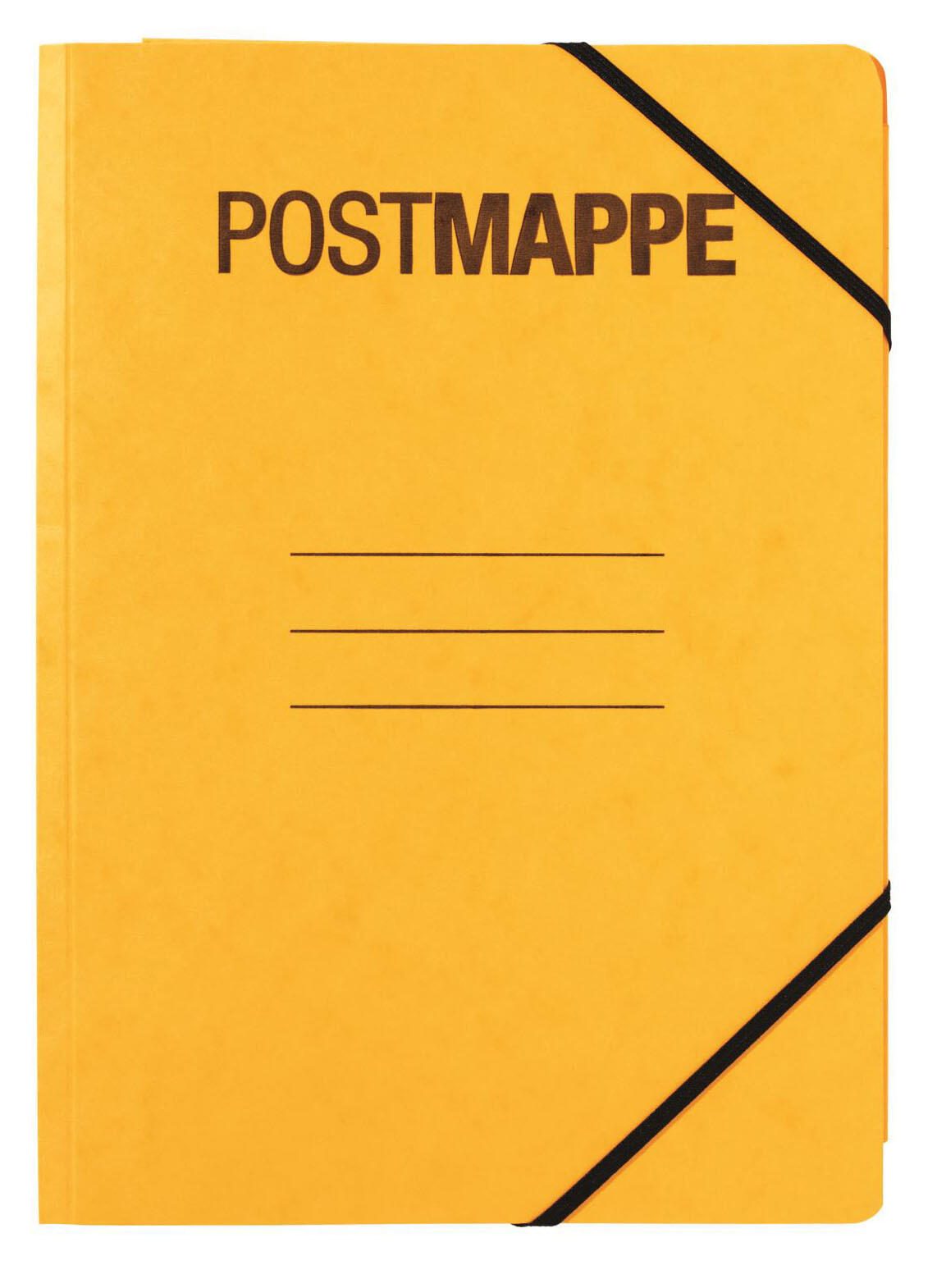 PAGNA Eckspanner PAGNA Postmappe A4, gelb DIN A4 gelb