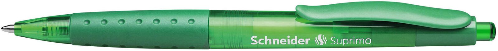 Schneider Kugelschreiber Kugelschrei Suprimo grün 0.6 mm Grün