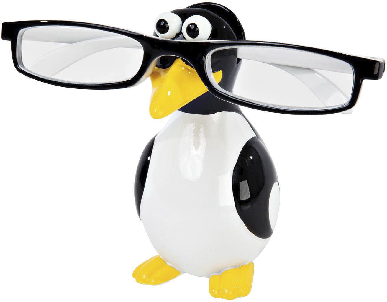 WEDO Brillenhalter Wedo Brillenhalter Pinguin 4,6 x 5,2 x 9,3 cm Schwarz