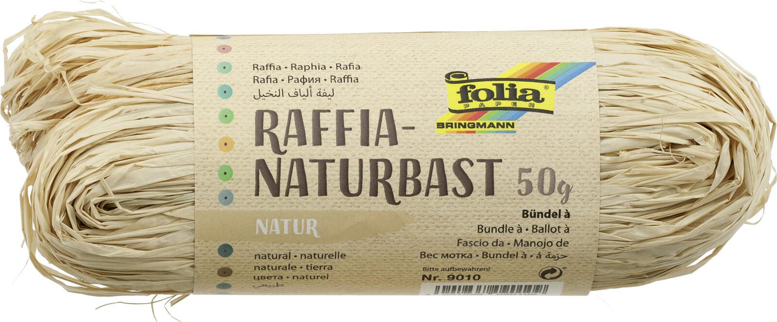folia Raffia-Naturbast natur