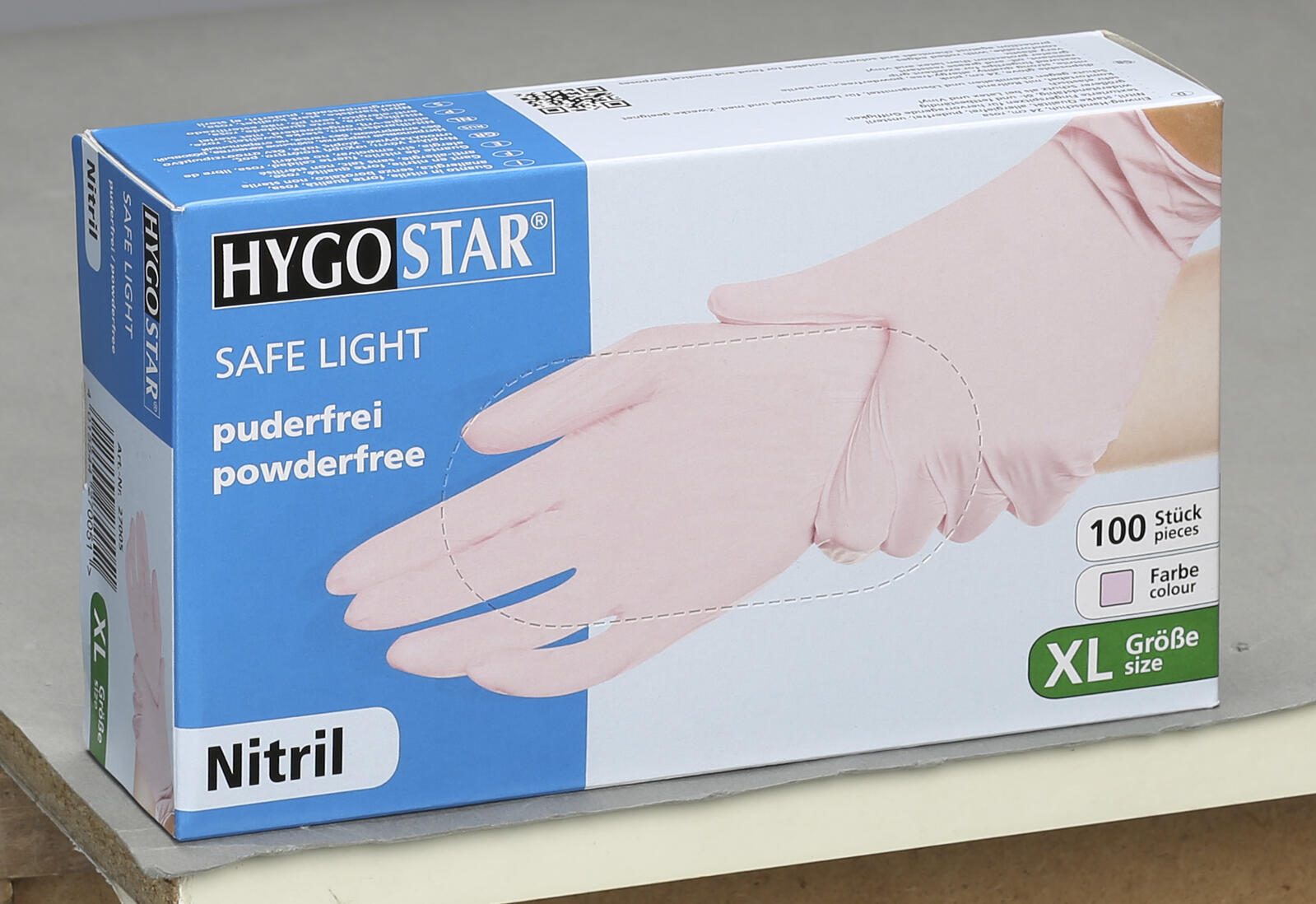 HYGOSTAR Handschuhe XL pink 100 St.
