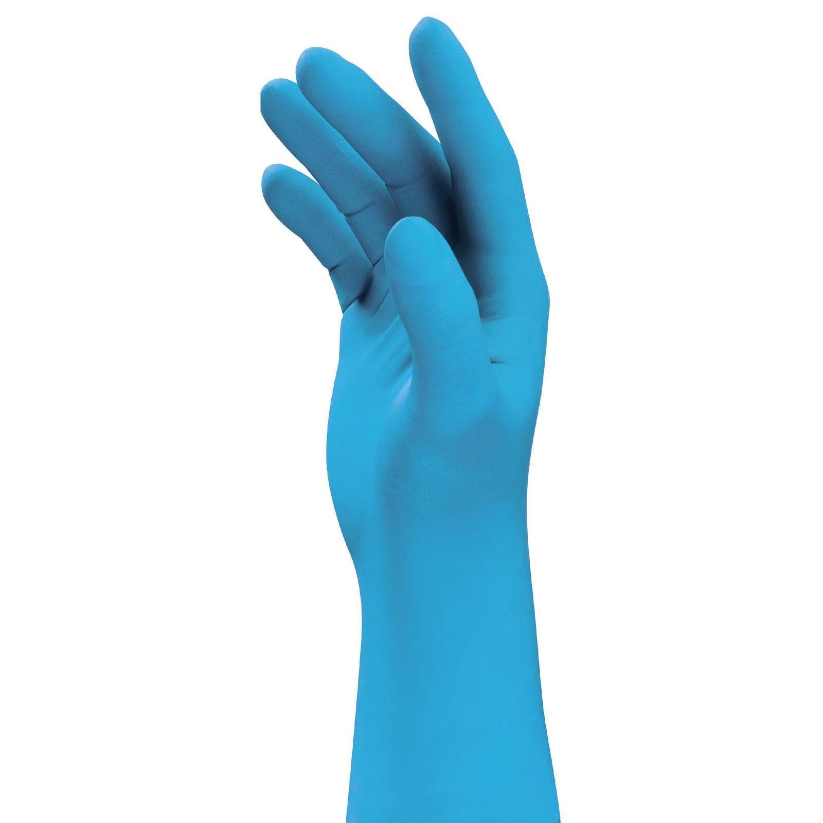uvex Handschuhe M blau 100 St.