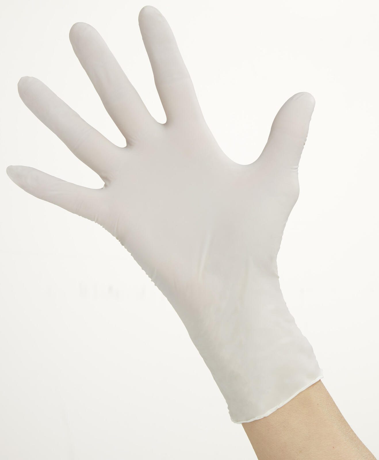 NITRAS Handschuhe L weiß 100 St.