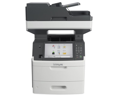 Lexmark MX718de Schwarz/Weiß-Multifunktionsdrucker
